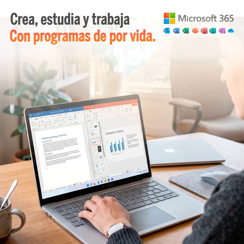 Microsoft 365 1 Usuario - Licencia Vitalicia - 5 PCs