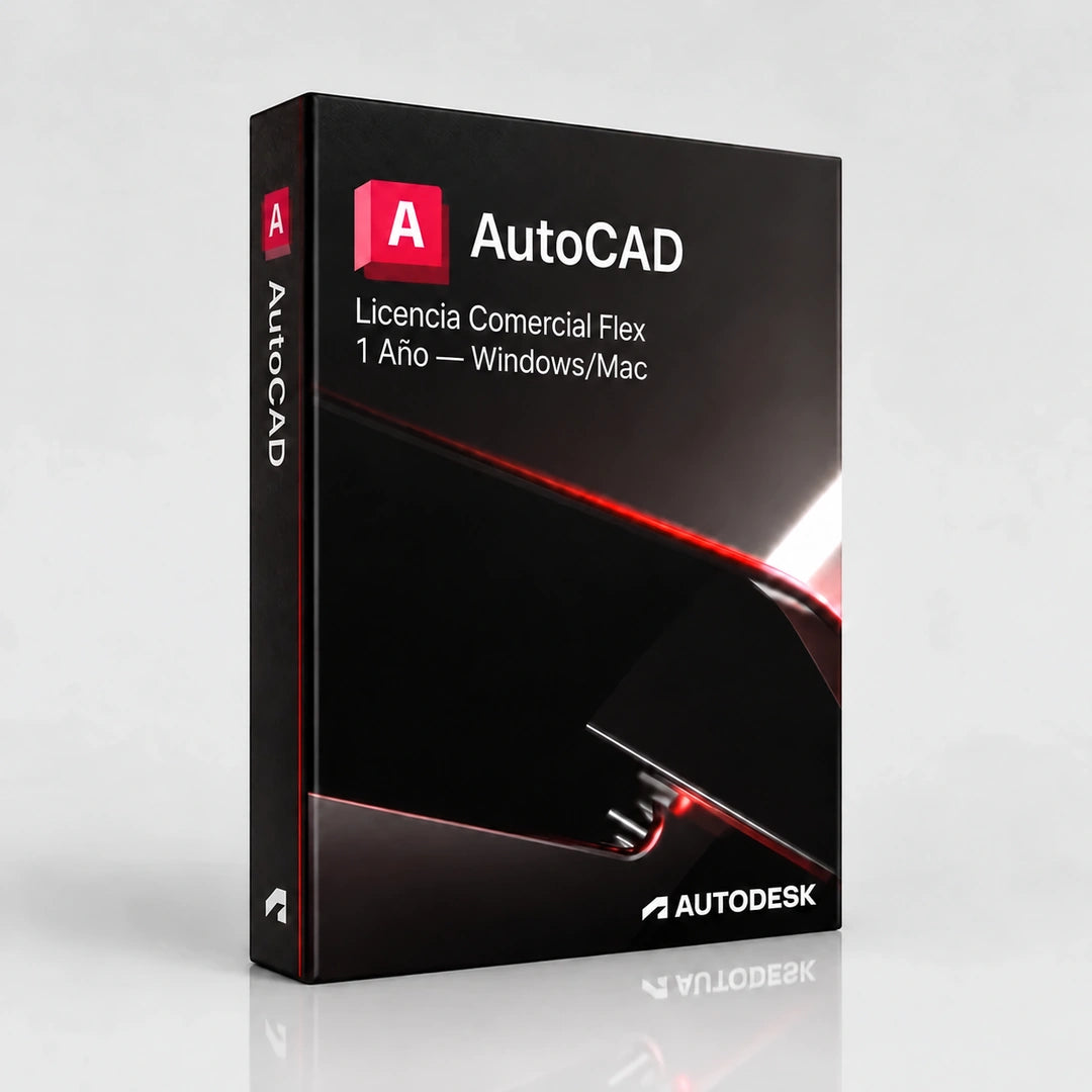 AutoCAD 2027 - Licencia Comercial Flex por 1 año - Windows/Mac