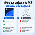 Windows 11 Pro - Original y Licencia Vitalicia