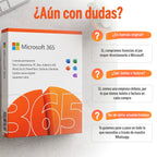 Microsoft 365 1 Usuario - Licencia Vitalicia - 5 PCs