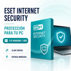 Antivirus ESET Internet Security - 1 Año - 1 PC