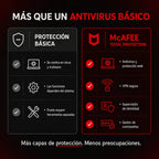 Antivirus McAfee Total Protection 2026 - 1 PC - 1 Año