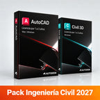 Pack Ingeniería Civil - AutoCAD + Civil 3D - Licencia 1 a 3 Años