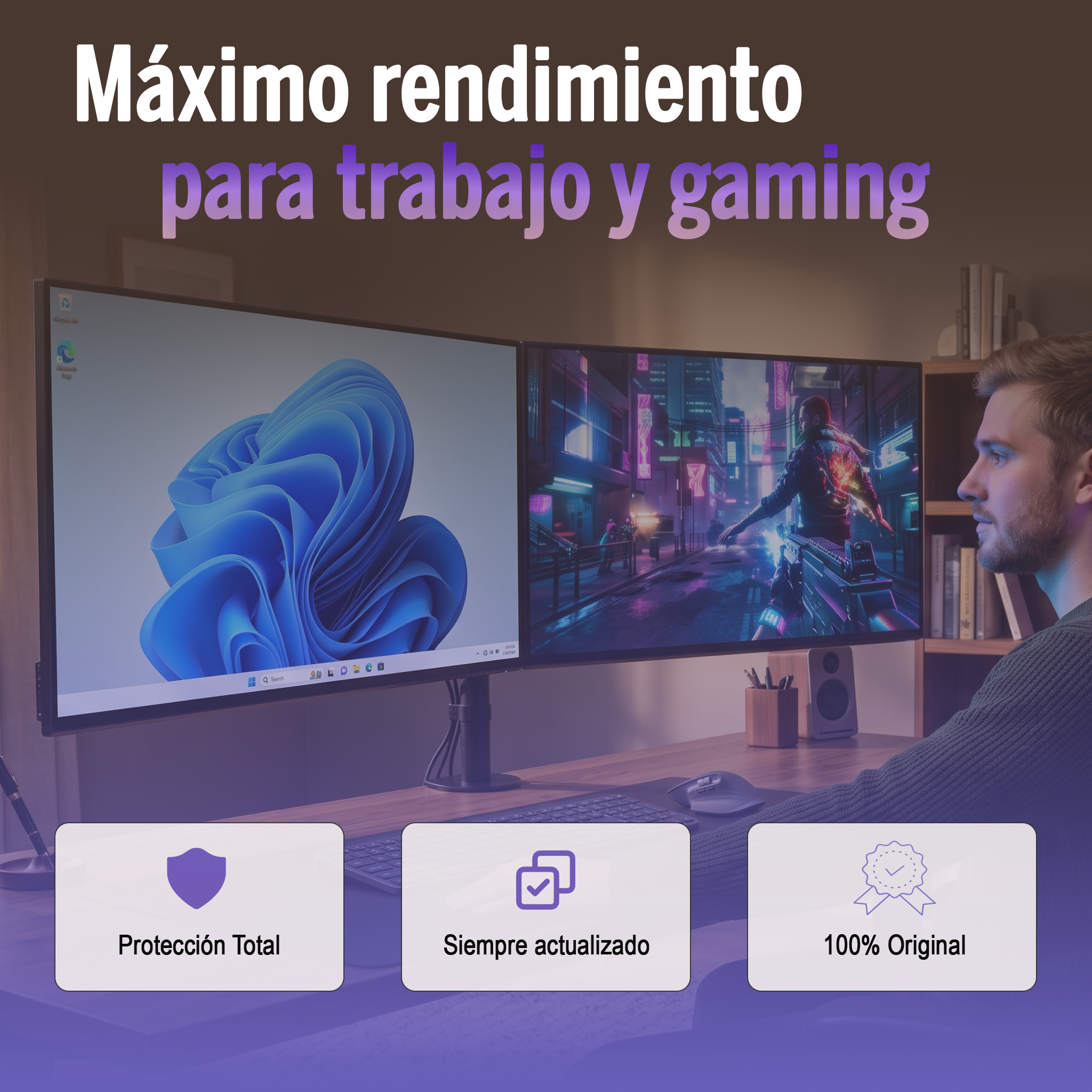 Windows 10 Pro - Original y Licencia Vitalicia