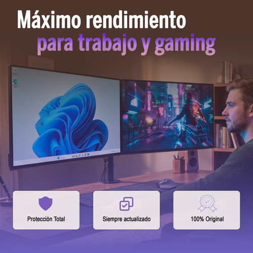 Windows 10 Pro - Original y Licencia Vitalicia