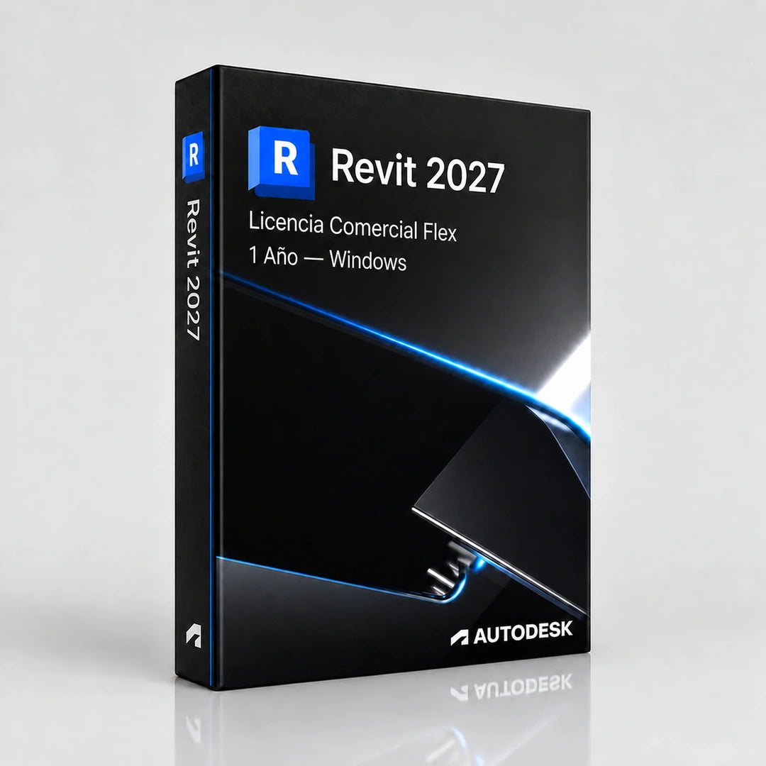 Revit 2027 - Licencia Comercial Flex por 1 Año - Windows