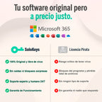 Microsoft 365 1 Usuario - Licencia Vitalicia - 5 PCs